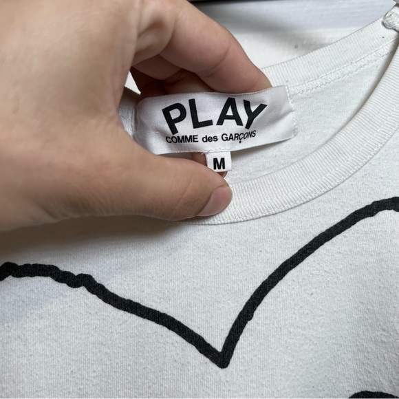 Comme des Garcons Play T Shirt - M - Picture 2 of 4